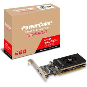 PowerColor AMD Radeon RX 6400 薄型顯示卡